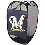 Milwaukee Brewers MLB portable pop-up laundry hamper!