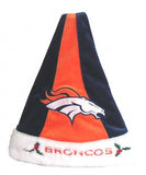 Denver Broncos Colorblock Santa Hat