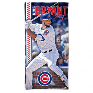 Chicago Cubs Kris Bryant Spectra Beach Towel 30" x 60"