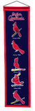 St. Louis Cardinal's Heritage Banner 100% Wool High Quality