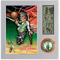 NBA Boston Celtics Digital Desk Clock