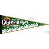 Boston Celtics player rare 2008 wincraft NBA Championship pennant