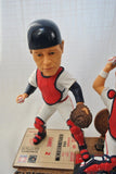 Red Sox Greats rare Duel Player (Carlton Fisk#27 and Jason Varitek #33) bobble