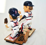 Red Sox Greats rare Duel Player (Carlton Fisk#27 and Jason Varitek #33) bobble