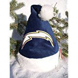 San Diego Chargers NFL infant plush santa hat