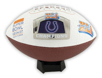 Colts Super Bowl XLI Champions Medallion Commemorative Football