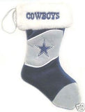 Dalla Cowboys NFL 7" Christmas stocking plush ornament