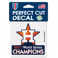 Houston Astros MLB World Series Champions Perfect Cut Color Decal 4