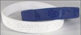 LA Dodgers linked interlocking Wristbands white and blue MLB bracelet