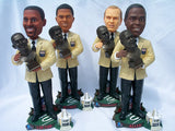 4 player NFL Hall of Fame induction bobblehead statue set Allen Bethea Lofton