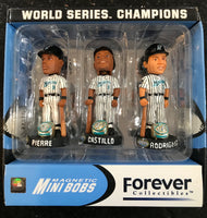 Florida Marlins Rare 3 player mini bobblehead Set 2003 World Series Champions