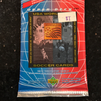 1993 Upper Deck World Cup Soccer card pack