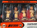 San Francisco Giants 4 player mini bobblehead set Bonds Alfonzo Durham Nen