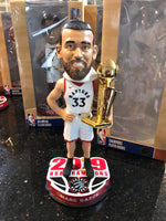 Mark Gasol #33 Toronto Raptors 2019 NBA Finals Champions - 8'' Player Bobblehead #6 of 2019