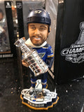 David Perron St Louis Blues Bobble Head Stanley Cup Champions trophy bobblehead