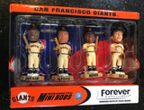 San Francisco Giants 4 player mini bobblehead set Bonds Alfonzo Durham Nen