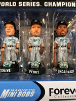 Florida Marlins Rare 3 player mini bobblehead Set 2003 World Series Champions set #4