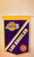 Los Angeles Lakers 12x18 Traditions Wool Banner