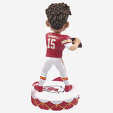 PATRICK MAHOMES Kansas City Chiefs “Drum Base” Rookie NFL Limited Ed Bobblehead