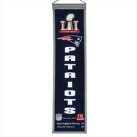 New England Patriots Super Bowl 51 Champions Heritage Banner
