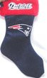 New England Patriots NFL Christmas Stocking Team Colors 17 inch