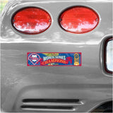 Philadelphia Phillies 2008 World Series Champions 3" x 12" Bumper Sticker