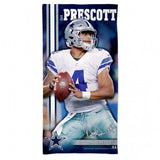 Dak Prescott Cowboys Spectra Beach Towel 30" x 60"