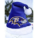 Baltimore Ravens NFL infant plush santa hat