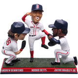 Boston Red Sox Andrew Benintendi/Mookie Betts/Jackie Bradley Jr. Outfield Bobblehead