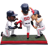 Boston Red Sox Andrew Benintendi/Mookie Betts/Jackie Bradley Jr. Outfield Bobblehead