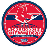 Boston Red Sox 2013 World Series Champions Round Wall Clock By Wincraft