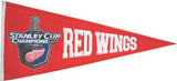 Detroit Red Wings 2008 Stanley Cup Champions Commemorative Pennant