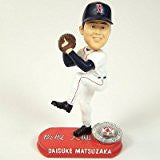 BOSTON RED SOX DICE-K MATSUZAKA #18 BOBBLEHEAD BOBBLE Red Base Japanese writing