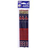 MLB Boston Red Sox Pencil (6 Pack)