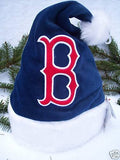 Boston Red Sox MLB plush infant santa hat