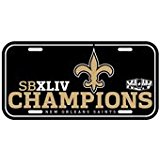 New Orleans Saints Super Bowl 44 official nfl License Plate