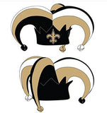 New Orleans Saints NFL Plush Mardi Gras Jester Hat