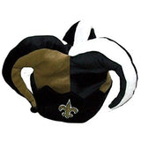 New Orleans Saints NFL Plush Mardi Gras Jester Hat