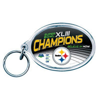 Pittsburgh Steelers Super Bowl XLIII Champions Acrylic Keychain