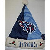 Tennessee Titans NFL plush festive  Team Logo Santa hat