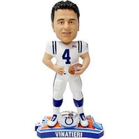 Adam Vinatieri #4 Indianapolis Colts Super Bowl 41 Championship ring base bobblehead