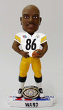 Rare Super Bowl XL Champions Pittsburgh Steelers Hines Ward #86 8"Super Bowl 40 ring base bobblehead