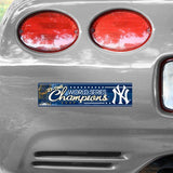 New York Yankees 2009 World Series Champions Bumper Strip