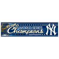 New York Yankees 2009 World Series Champions Bumper Strip